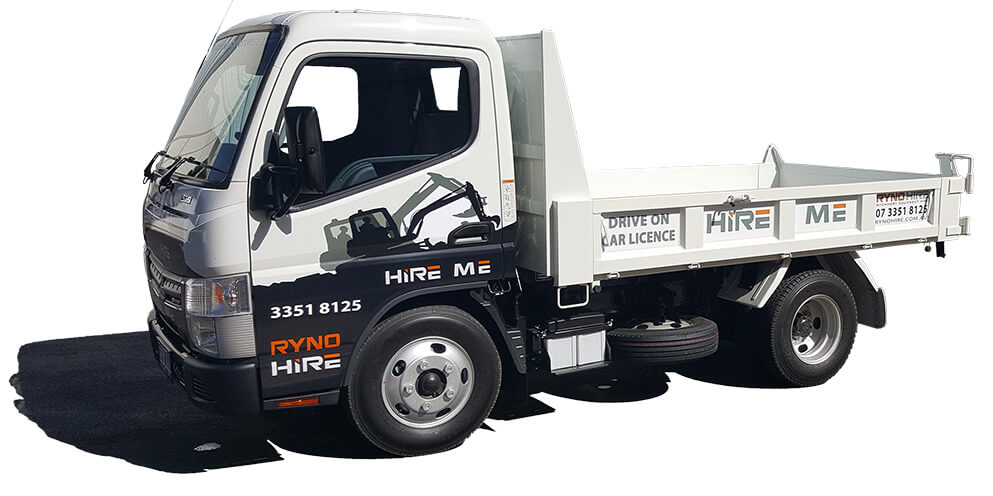 4.5 Tonne GVM/ 1.8 Payload Tippers l - Equipment Dry Hire