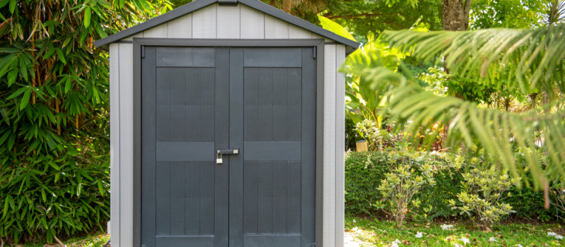 Preparing a Site for a Shed in Your Backyard